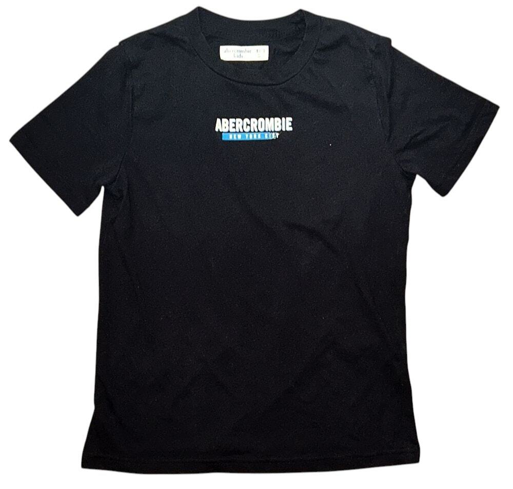Abercrombie Kids "Abercrombie NYC" Black Graphic T-Shirt Boy's 9/10